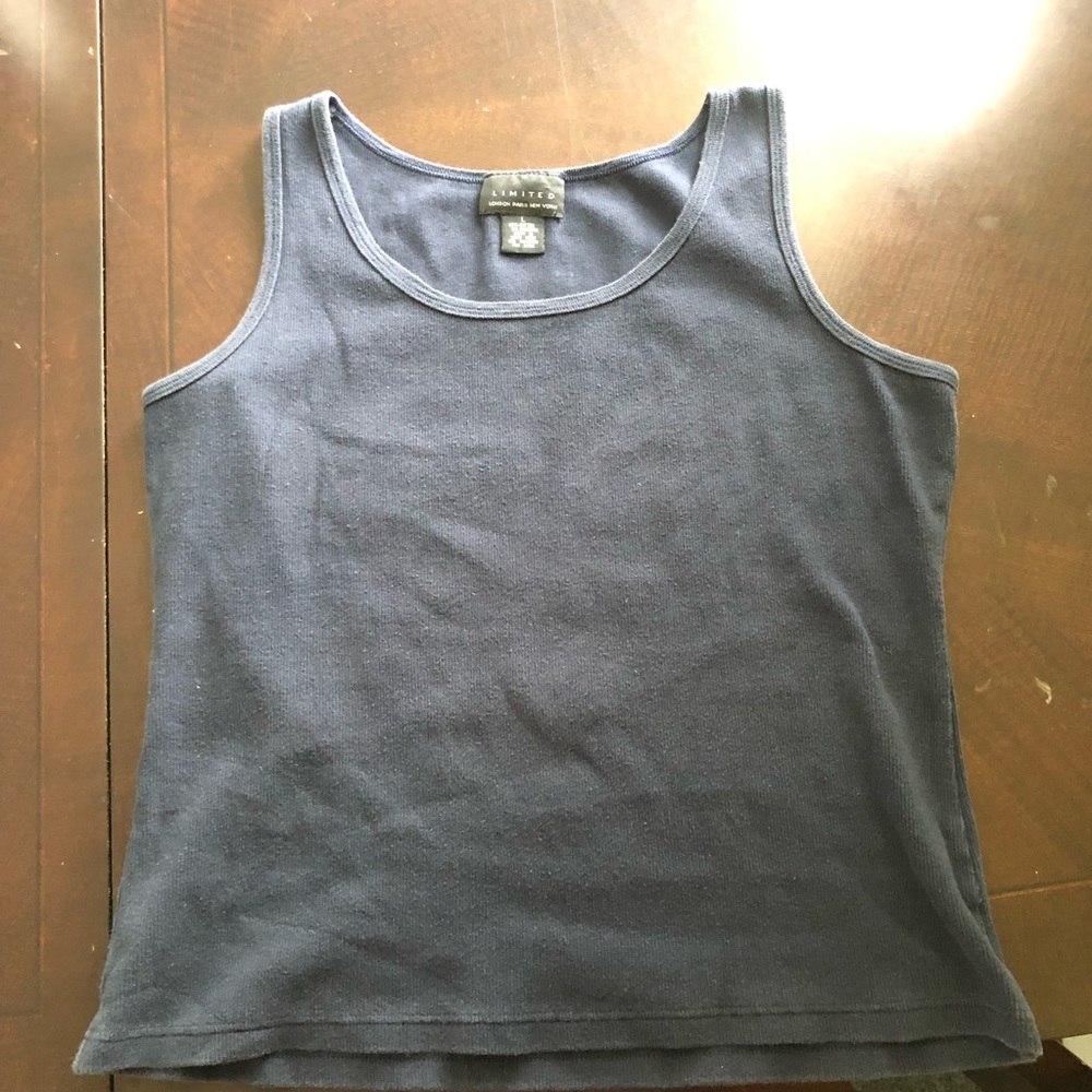 The Limited Navy Blue Tank Top